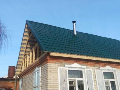 Реконструкция крыши в Электроуглях